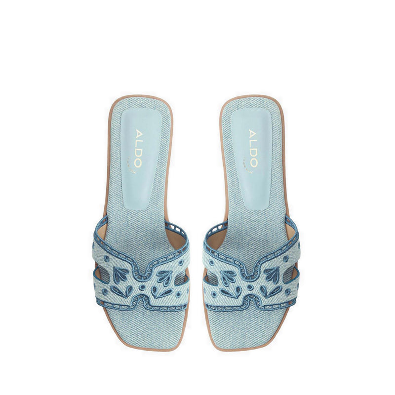 Aldo Itsandal Women's Flat Sandals - Denim