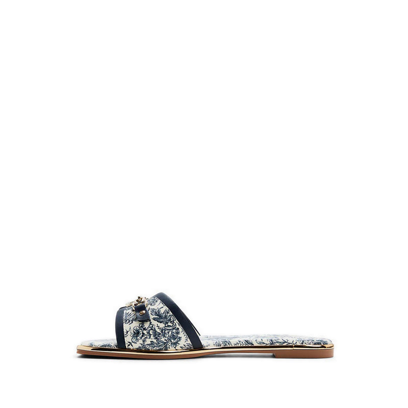 Aldo Alamassi Women's Flat Sandals - White/Blue