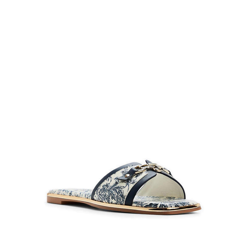 Aldo Alamassi Women's Flat Sandals - White/Blue