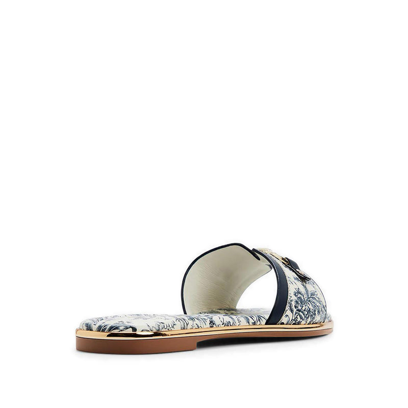 Aldo Alamassi Women's Flat Sandals - White/Blue