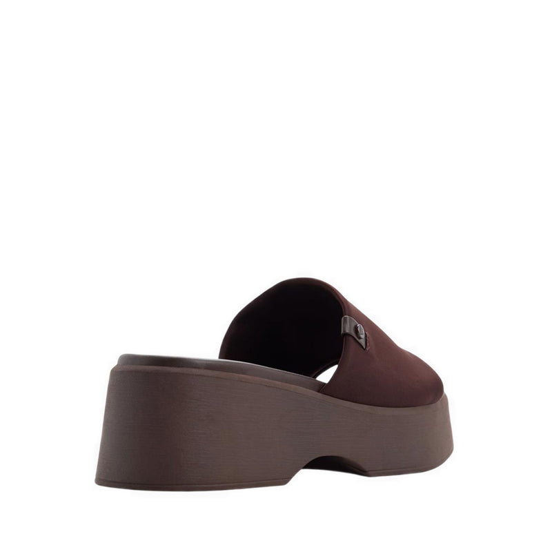 Yassu Women's Wedge Sandals - Dark Brown