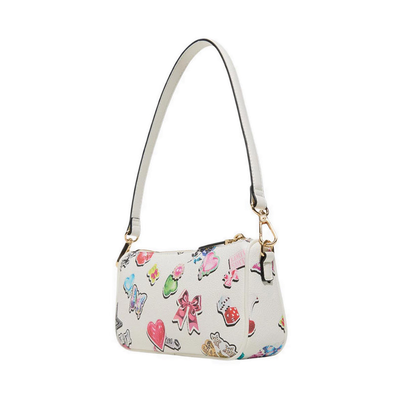 Jellybee Women's Shoulder Bag - White Multi