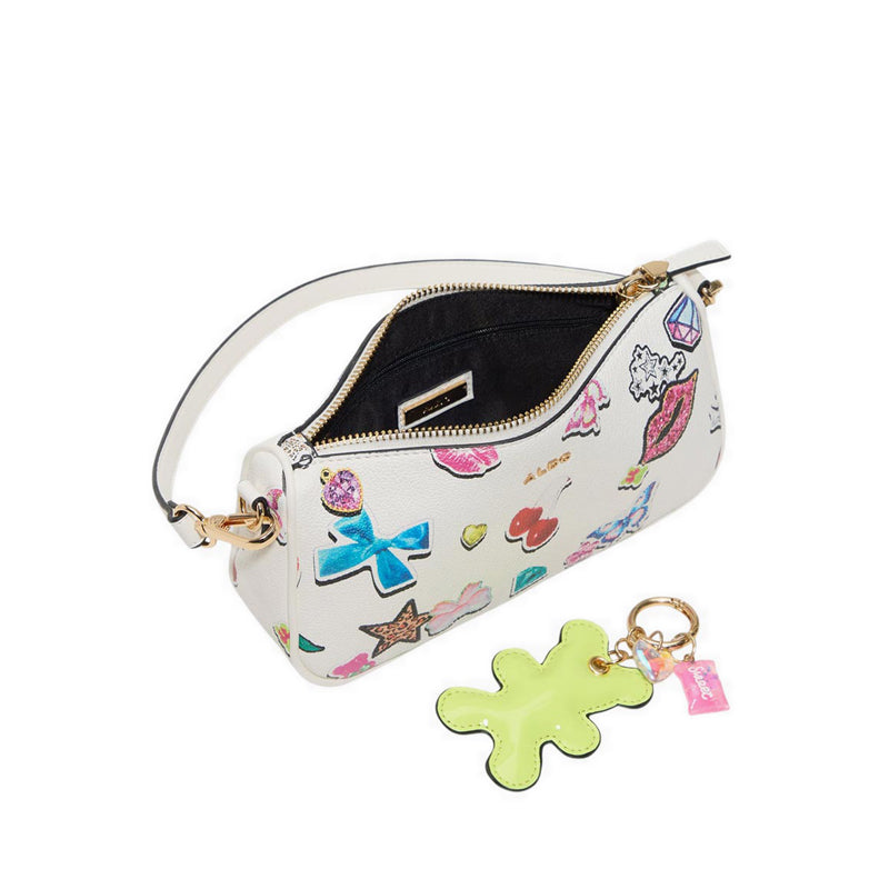 Jellybee Women's Shoulder Bag - White Multi