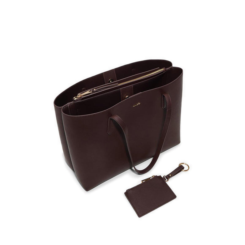 Ysabelle Women's Laptop Bag - Dark Brown