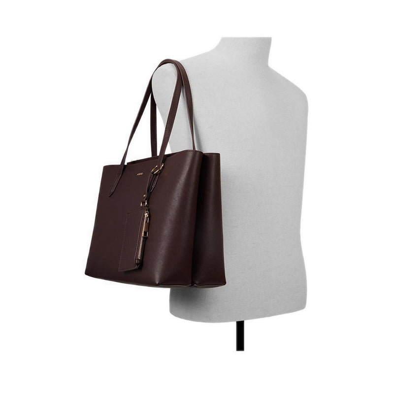 Ysabelle Women's Laptop Bag - Dark Brown