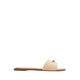 Briela Women's Flat Sandals - Light Yellow