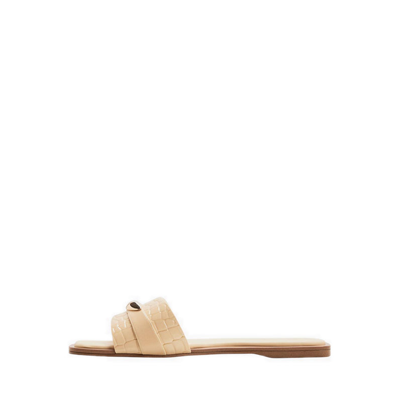 Briela Women's Flat Sandals - Light Yellow