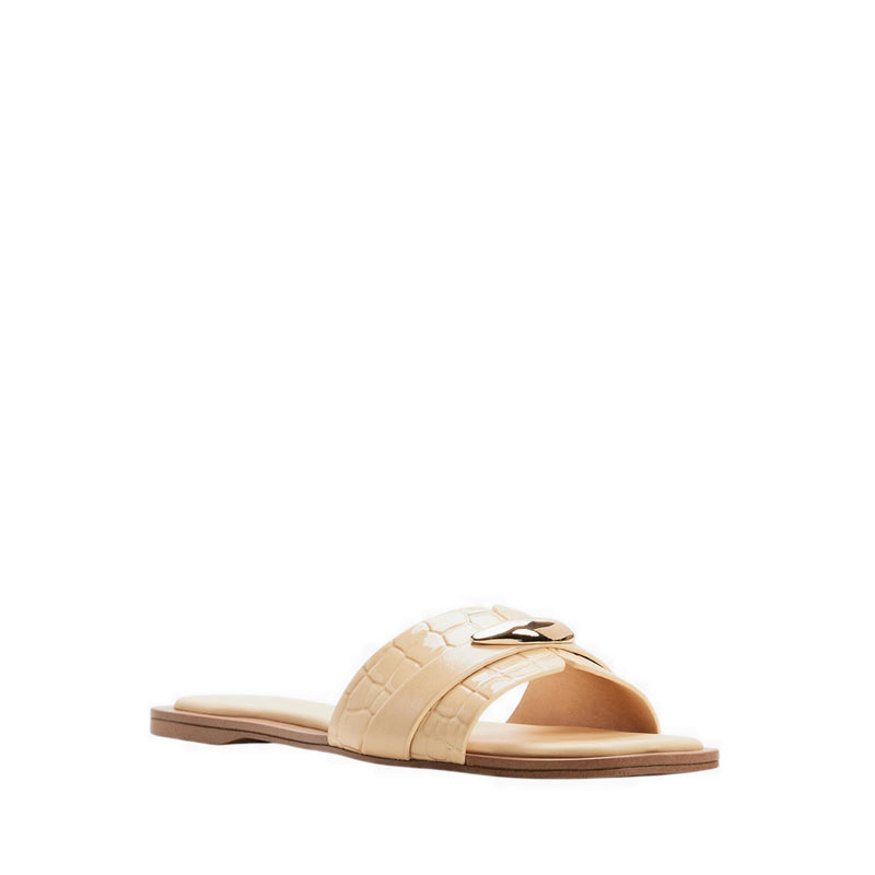 Briela Women's Flat Sandals - Light Yellow