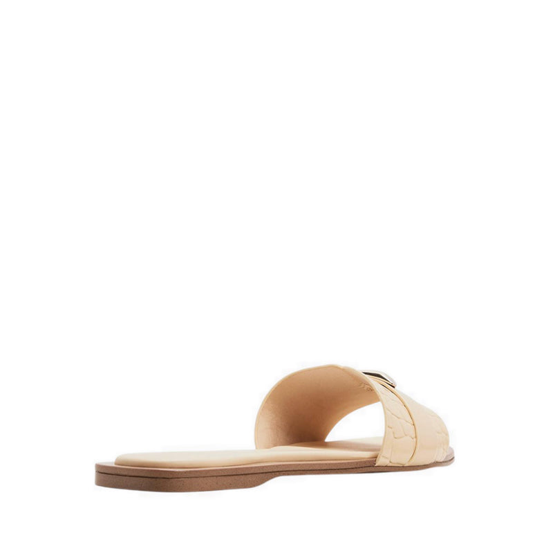 Briela Women's Flat Sandals - Light Yellow