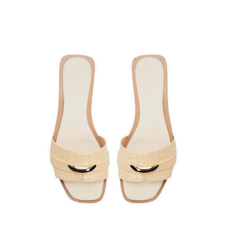 Briela Women's Flat Sandals - Light Yellow