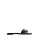 Briela Women's Flat Sandals - Dark Brown