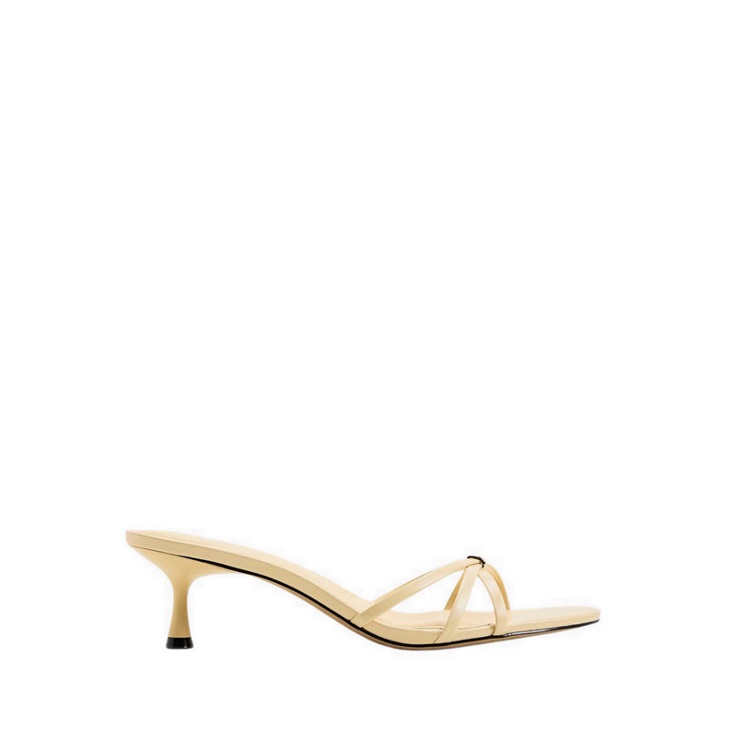 Madalyn Women's Heeled Sandals - Light Yellow