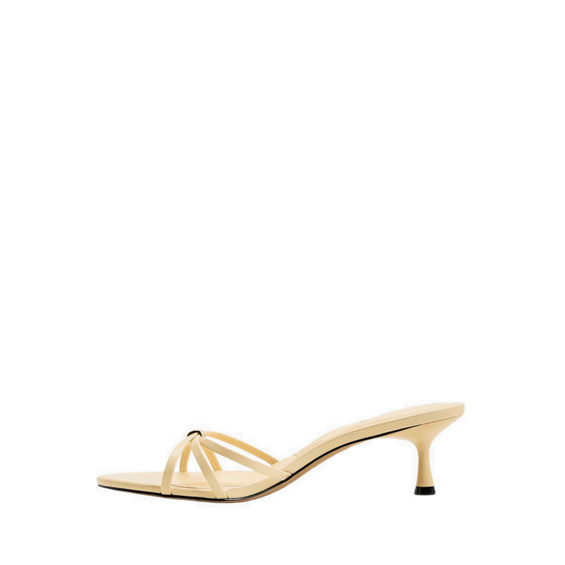 Madalyn Women's Heeled Sandals - Light Yellow