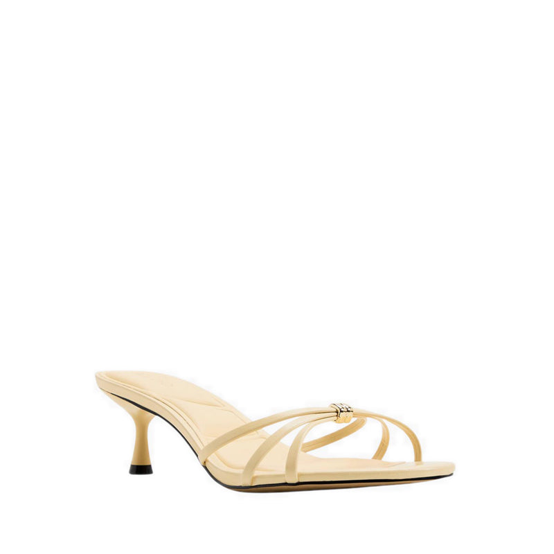 Madalyn Women's Heeled Sandals - Light Yellow