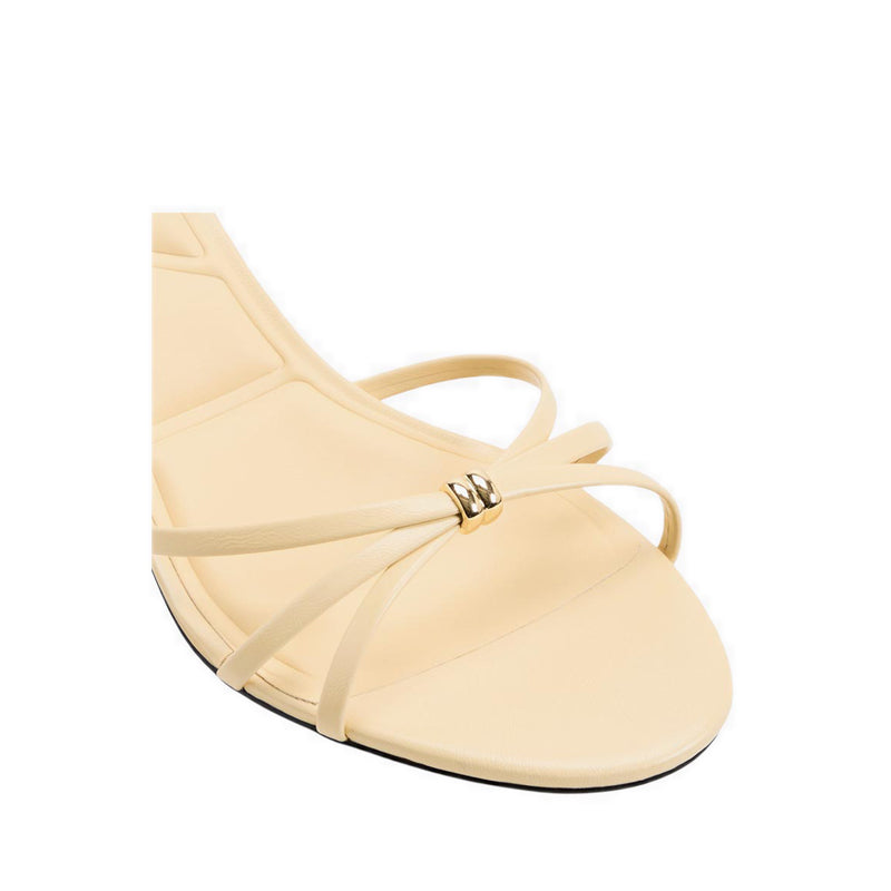 Madalyn Women's Heeled Sandals - Light Yellow
