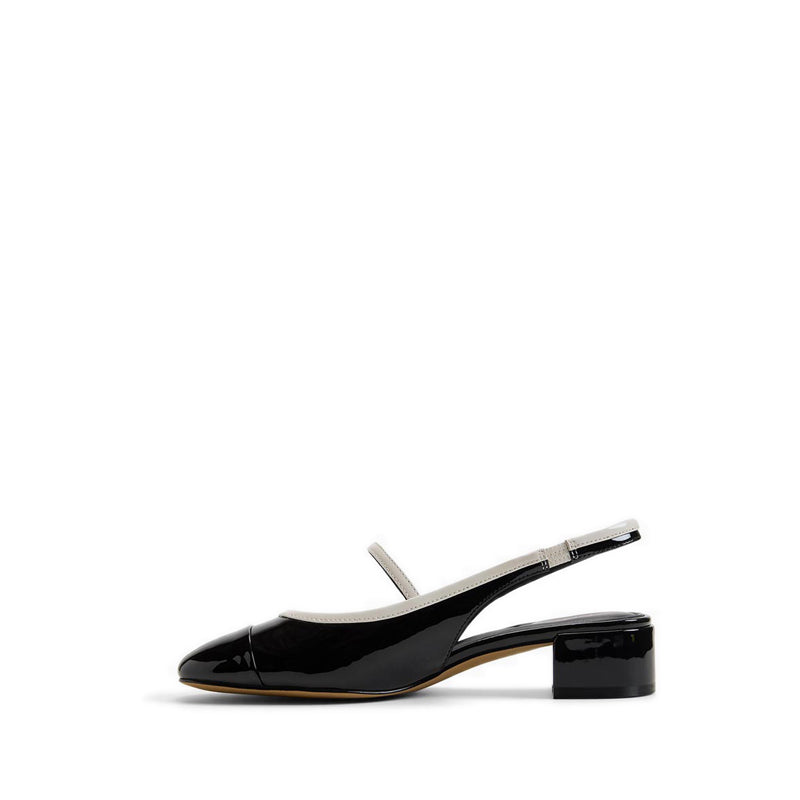 Aggie Women's Heels Black/White