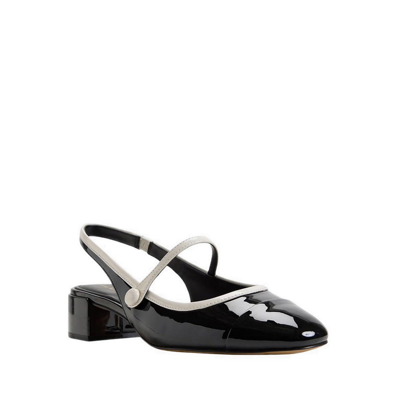 Aggie Women's Heels Black/White
