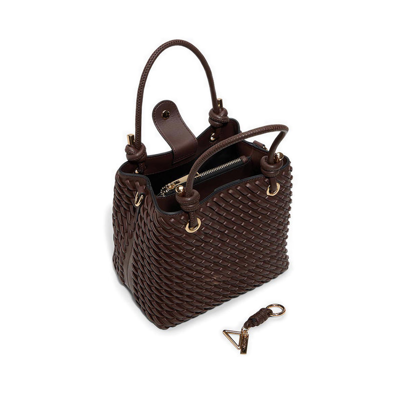 Wovenlily Women's Satchel - Brown