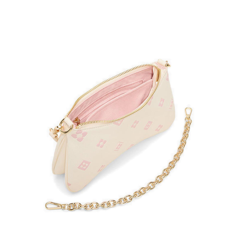 Olevya Women Shoulder Bags Pink/White