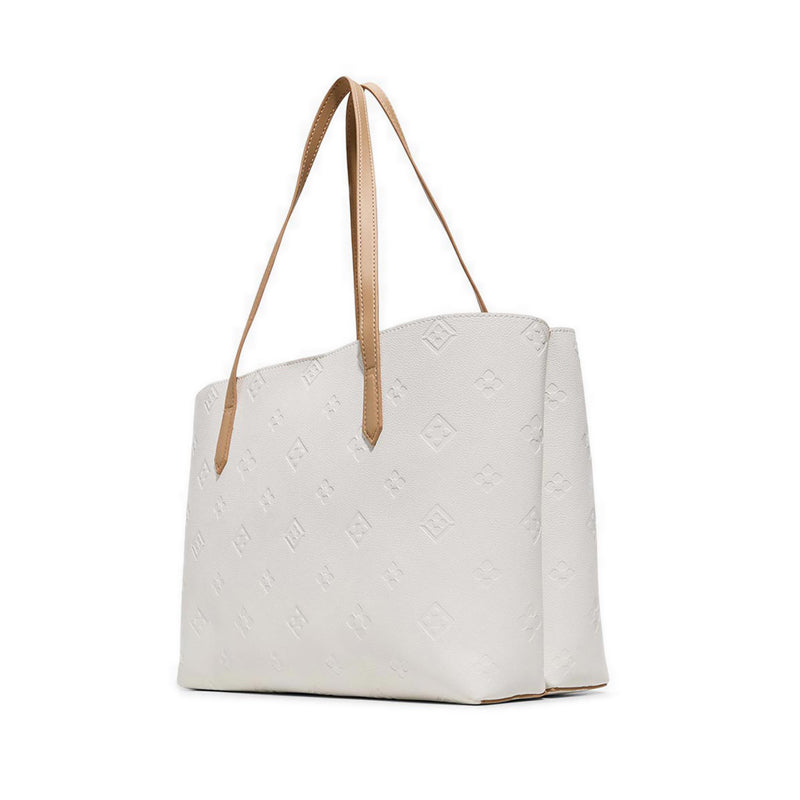 Ysabelle Women's Laptop Bag - White Combo