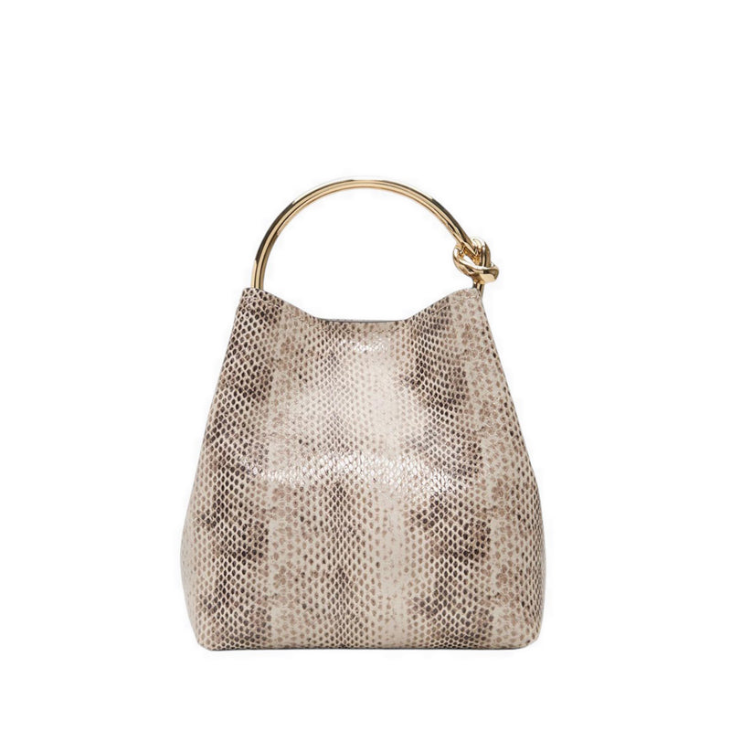 Bienka Women's Bucket Bag - Grey Print