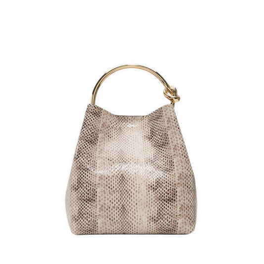 Bienka Women's Bucket Bag - Grey Print
