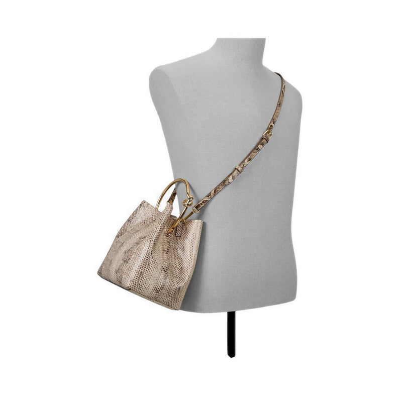 Bienka Women's Bucket Bag - Grey Print