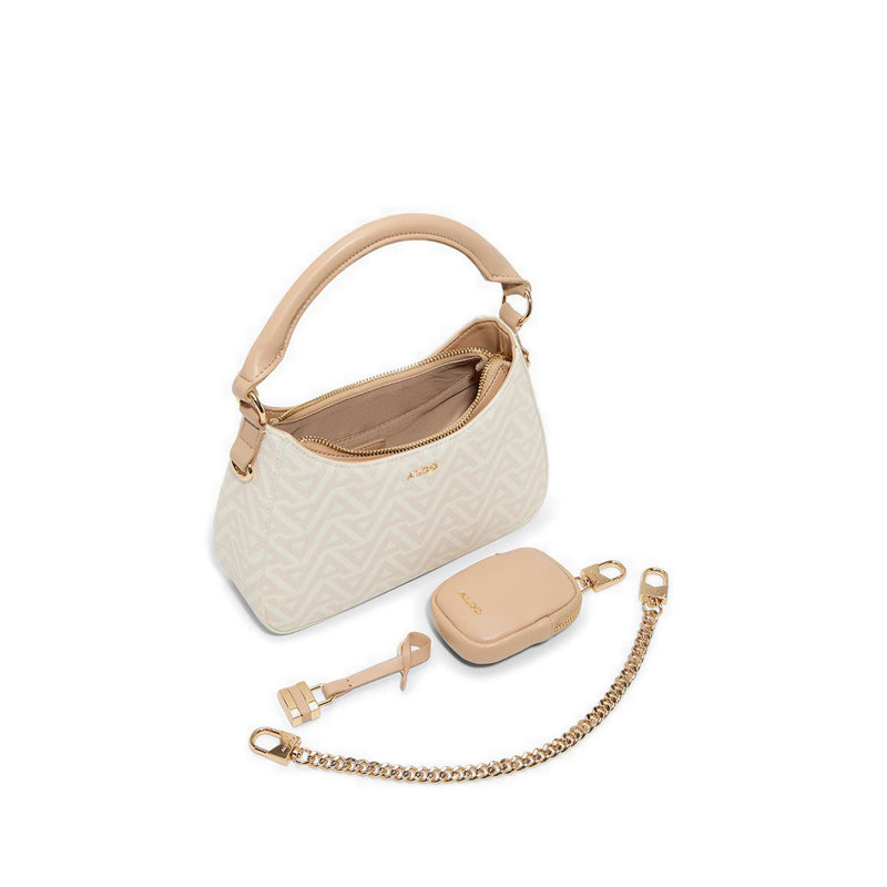Clariona Women's Shoulder Bag - White Combo