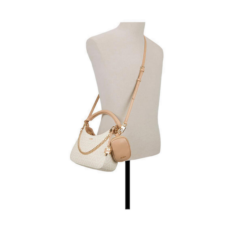 Clariona Women's Shoulder Bag - White Combo