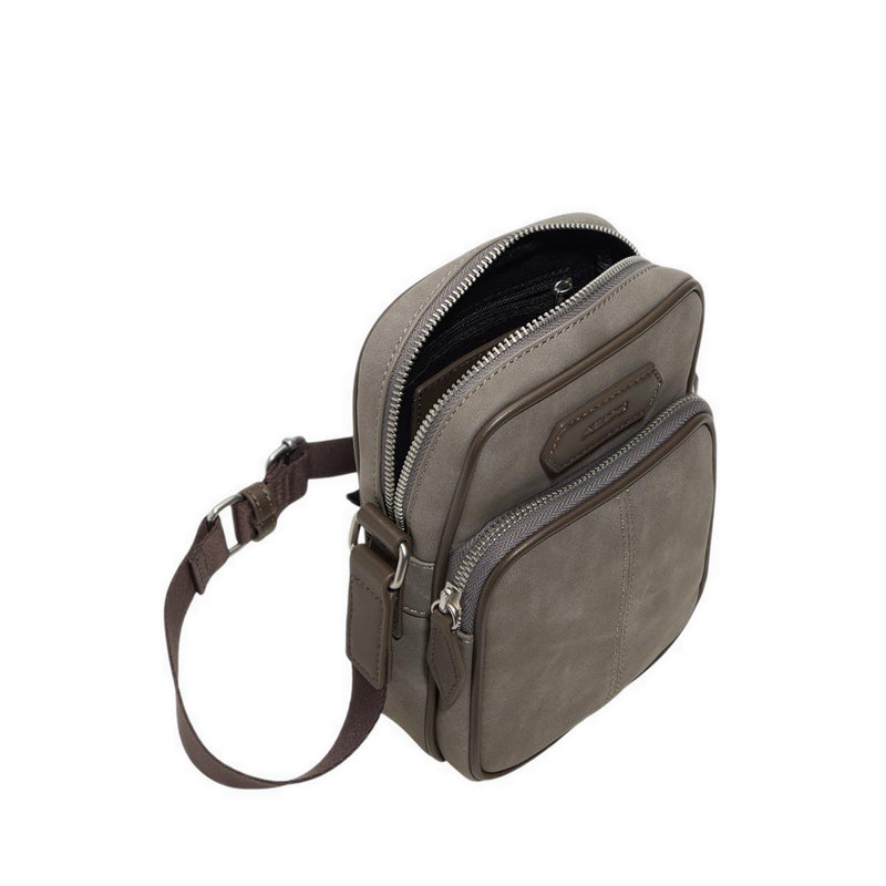 Namur Men's Crossbody Bag - Taupe