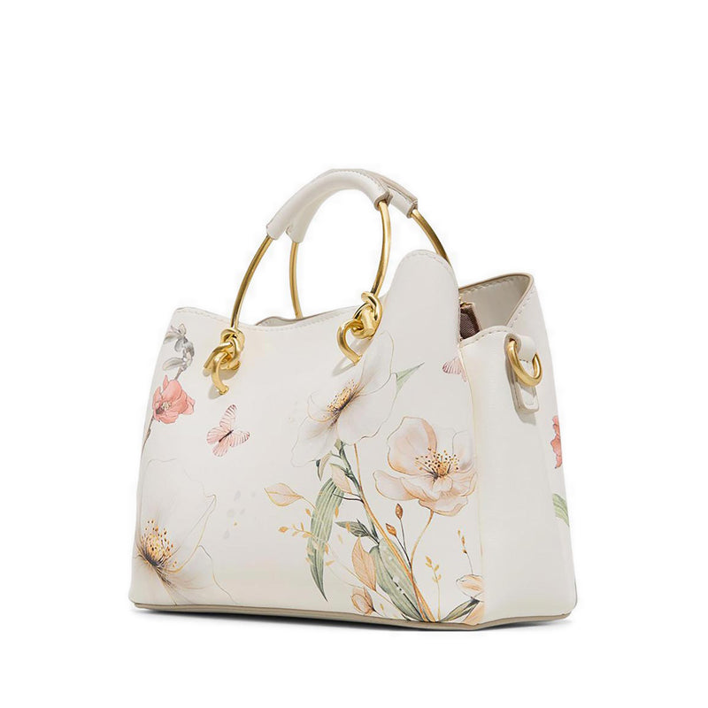 Calintha Women Top Handle Bags Floral