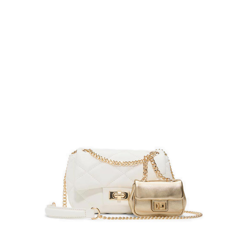 Bellagirl Women's Crossbody Bags White