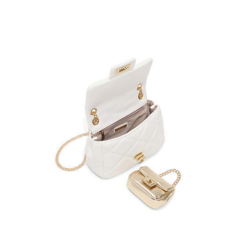 Bellagirl Women's Crossbody Bags White