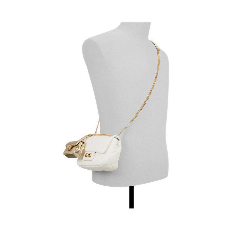 Bellagirl Women's Crossbody Bags White