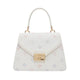 Mirreilea Women's Top Handle Bag - White/Print