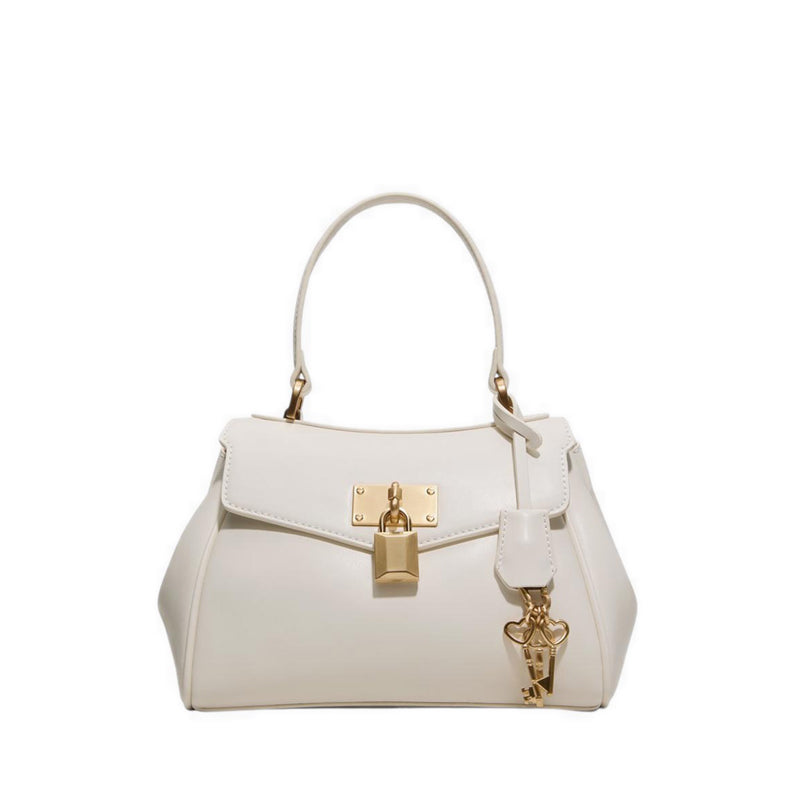 Heartkeepermid Women's Satchel Bag - Open White