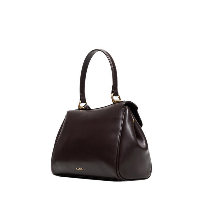 Heartkeepermid Women's Satchel Bag - Medium Brown