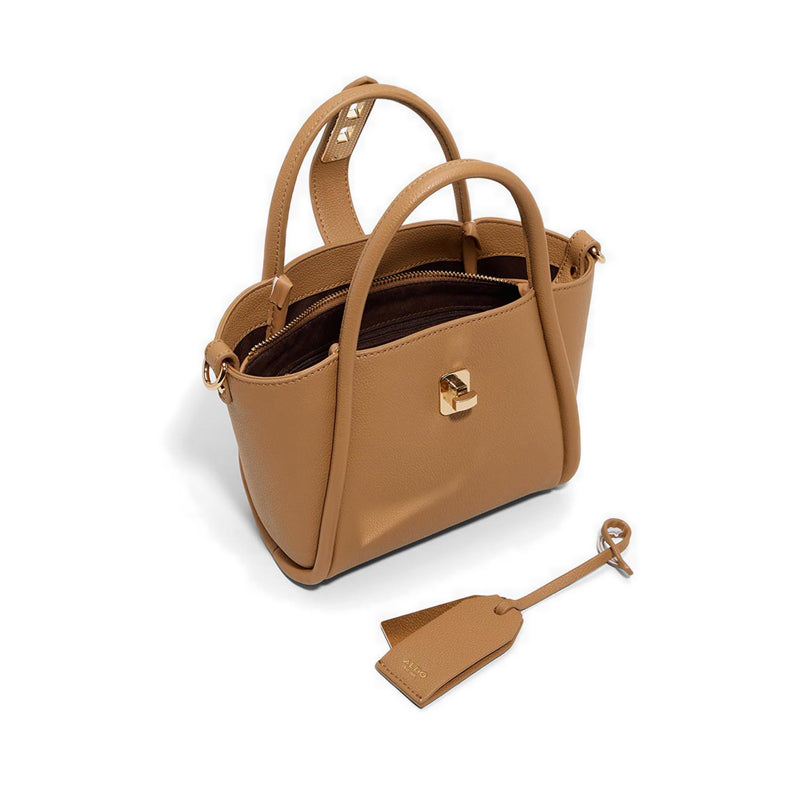 KKRISTINA Women Top Handle Bags Camel