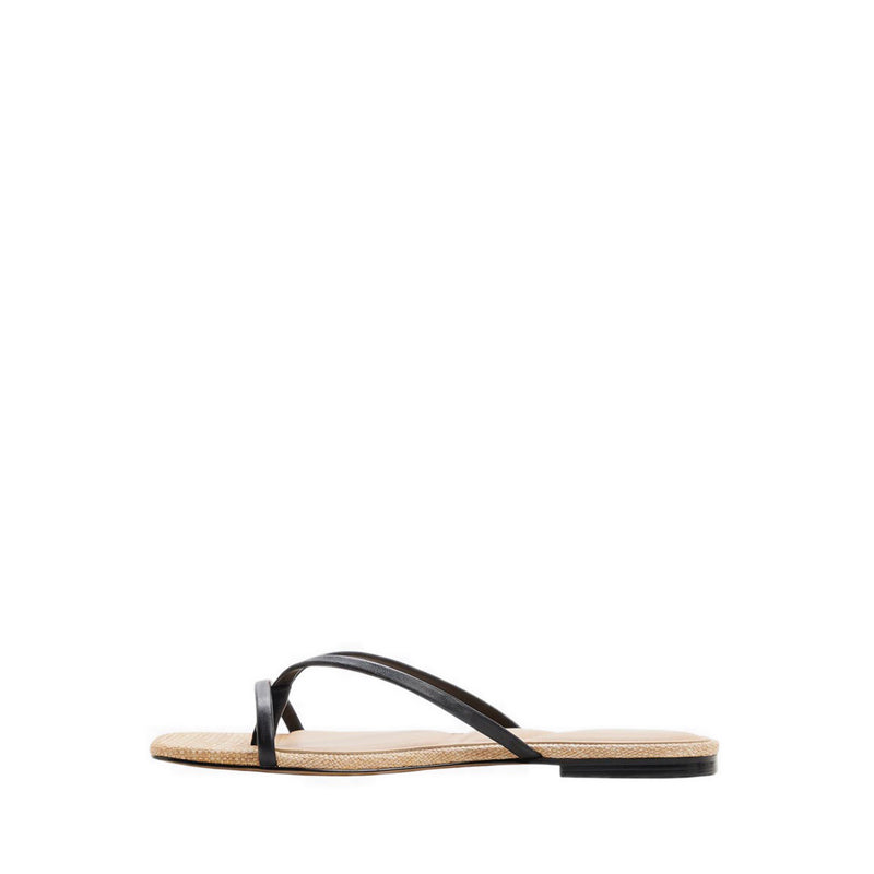 Stivie Women's Flat Sandals - Black Combo