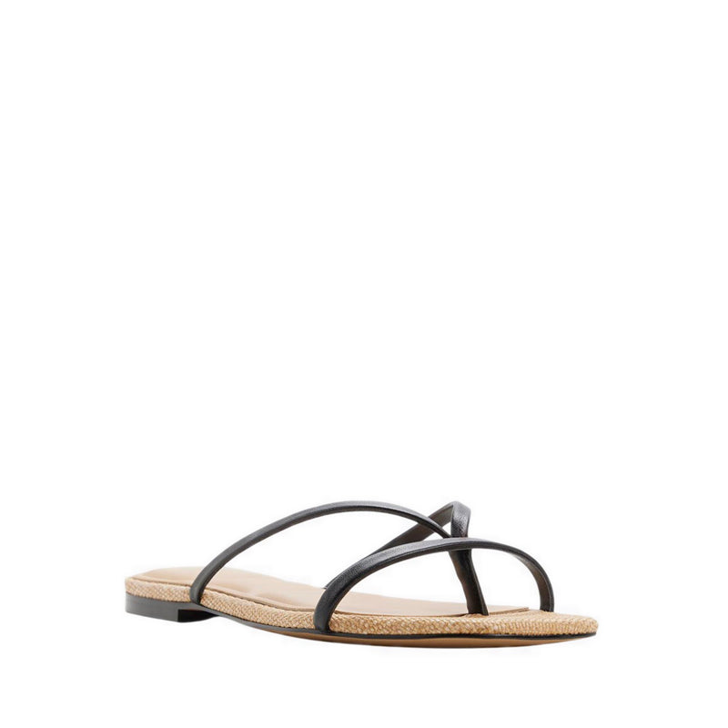 Stivie Women's Flat Sandals - Black Combo