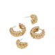 Huggies Women's Earrings - Gold