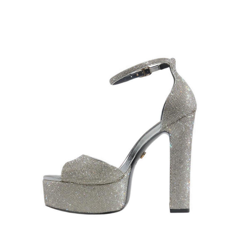 x Zuhair Murad-01 Women's Heeled Sandals - Silver