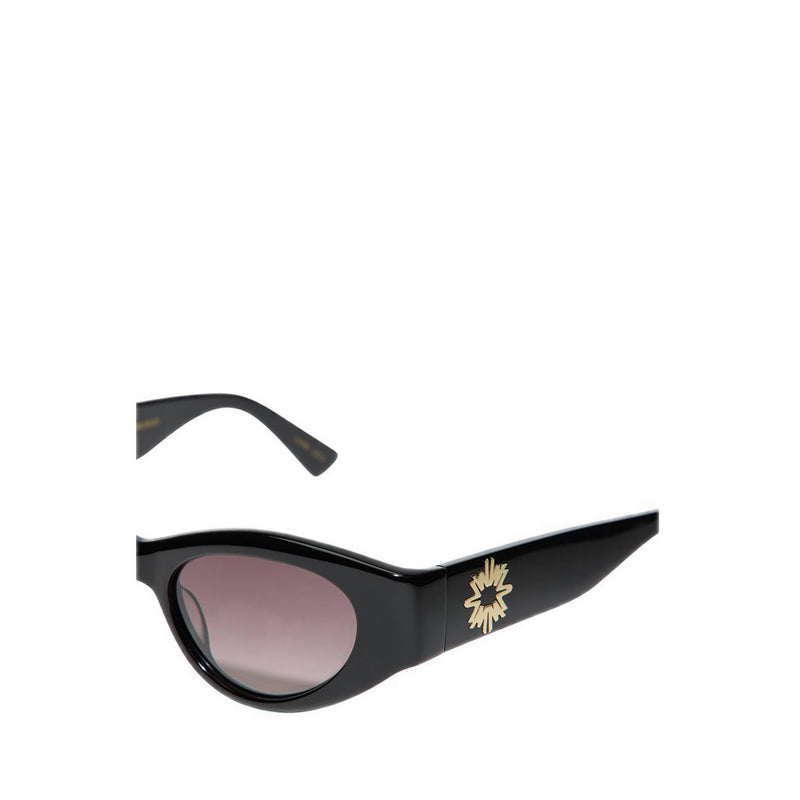 Zuhair Murad x Cat-eye Sunglasses - Black/Gold Multi
