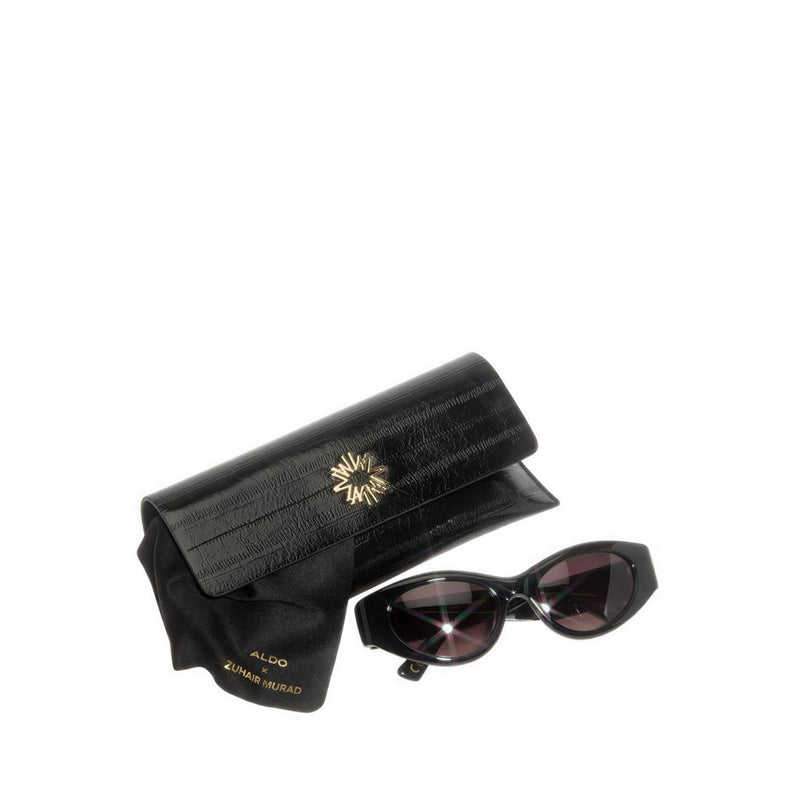 Zuhair Murad x Cat-eye Sunglasses - Black/Gold Multi