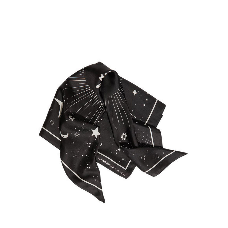Zuhair Murad x Silk Scarf - Black