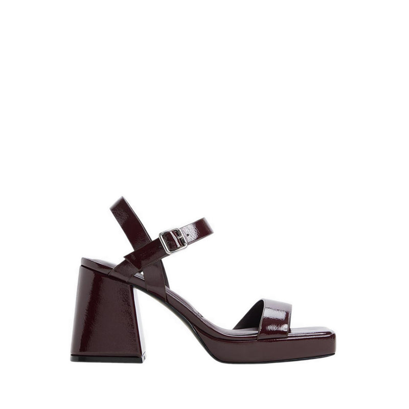 Montse-In Women's Heeled Sandals - Bordo