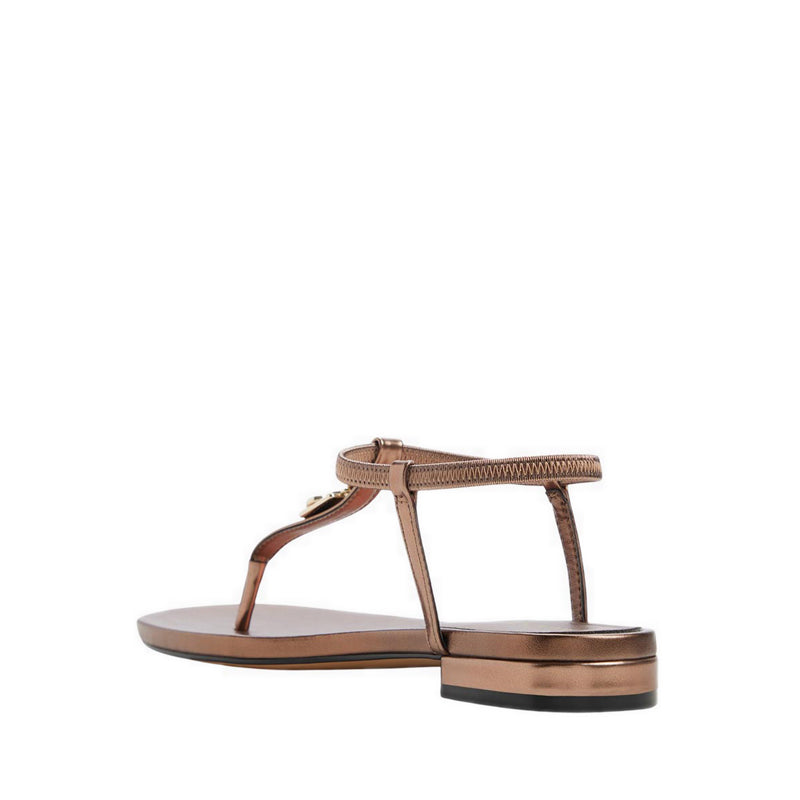 Adwelahar-In Women's Flat Sandals - Bronze