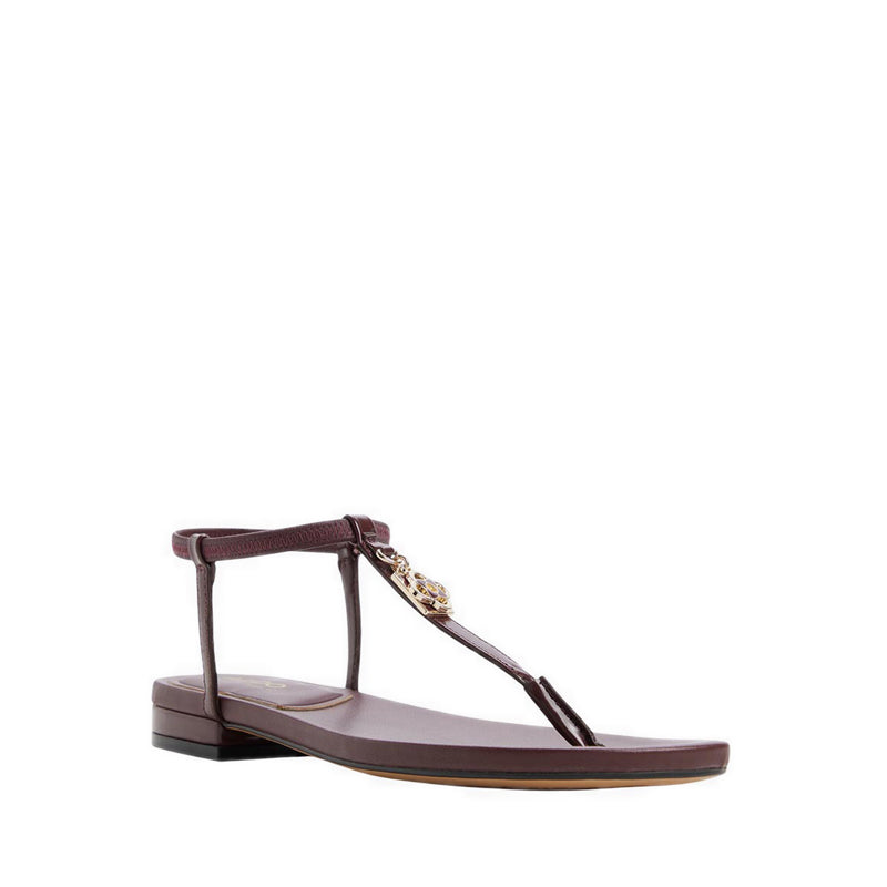 Adwelahar-In Women's Flat Sandals - Bordo