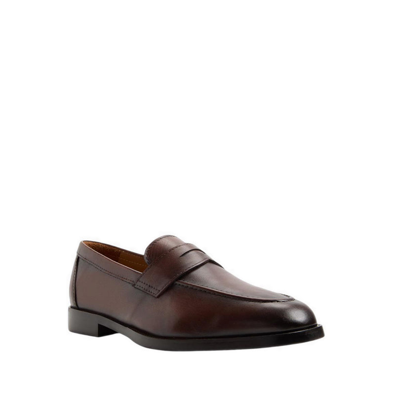 Iven Men's Slip Ons - Dark Brown