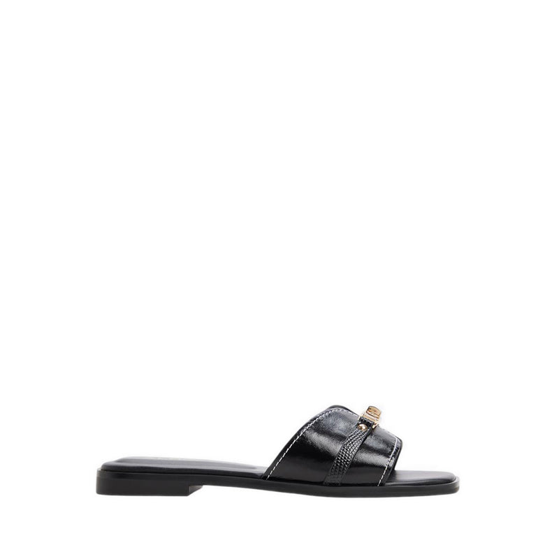 Francea Men's Flat Sandals - Black